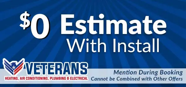 $0 Estimate with install