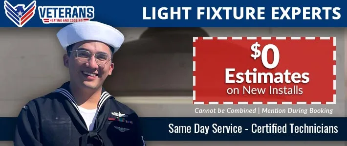 north county Light Fixtures  Veterans Heating & Cooling